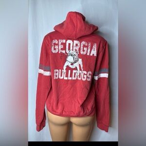 Red Georgia Bulldogs Hoodie